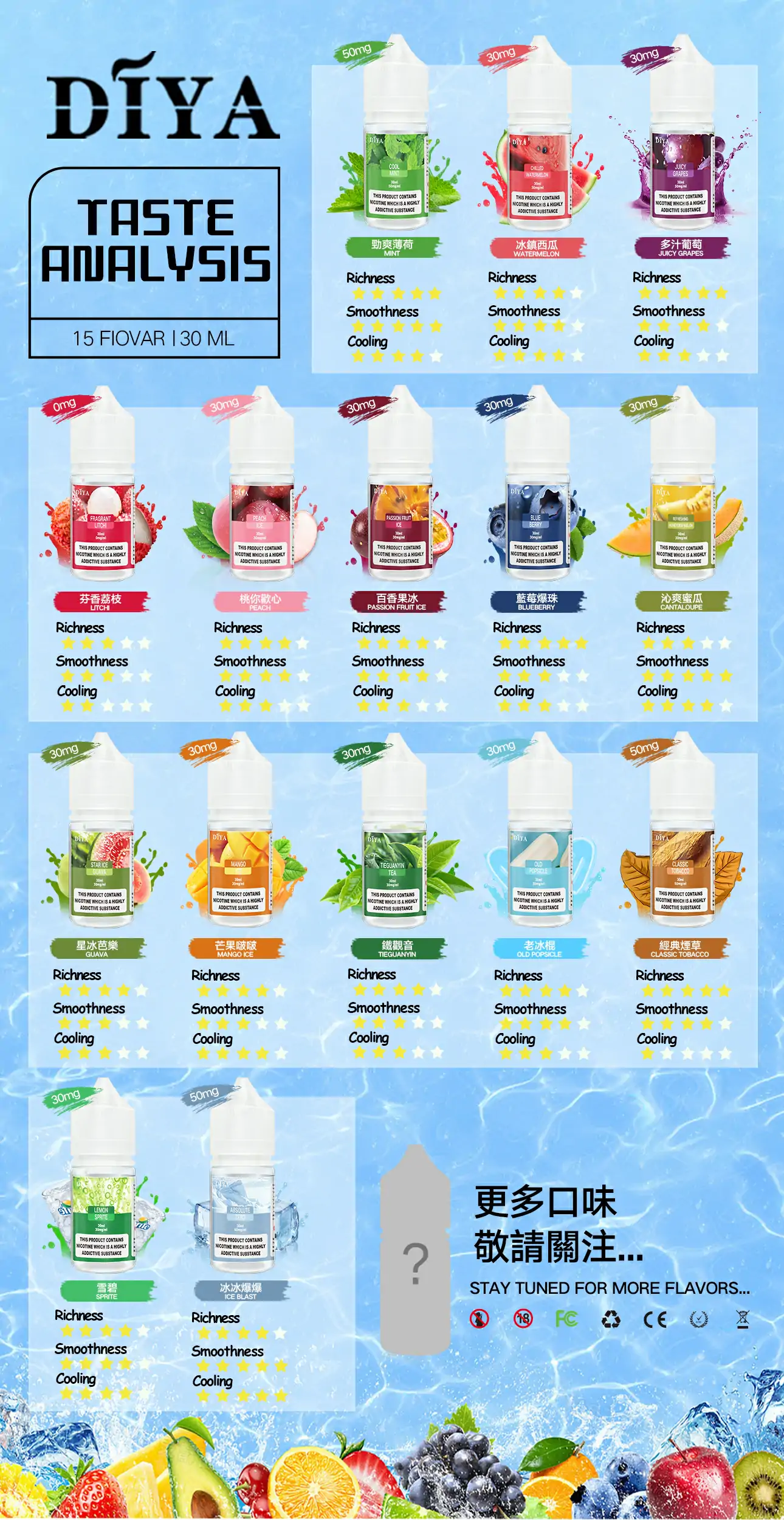 DIYA系列煙油