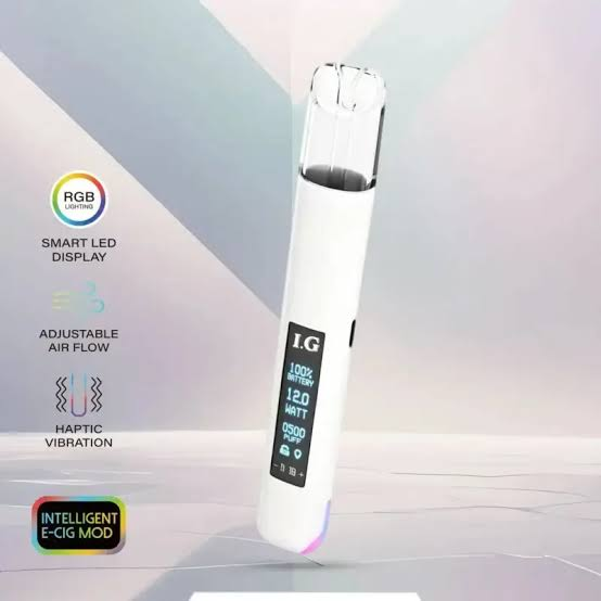 IG主機 通配一代煙彈 IG INTELLIGENT E-CIG MOD大屏電子煙主機 RGB燈效 台灣現貨 711到付|煙潮商城