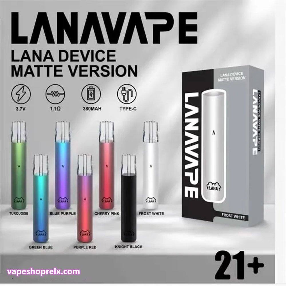 LANA 一代電子煙主機｜380mAh 無按鍵吸氣啟動 Type-C 1代煙彈通用 LED電量指示