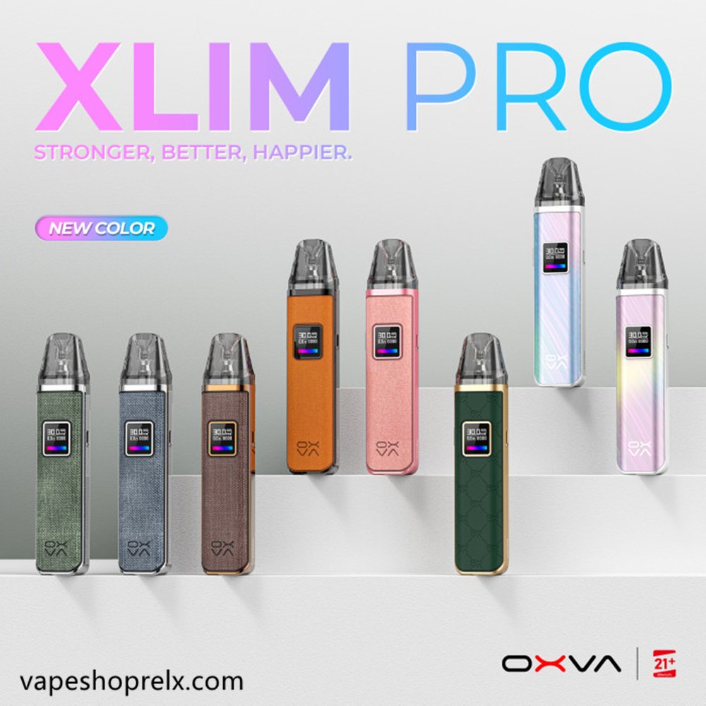 ROMA 小蠻牛三代 XLIM PRO|30W 1000mAh OLED RGB燈效 可調節氣流 上方側邊填充