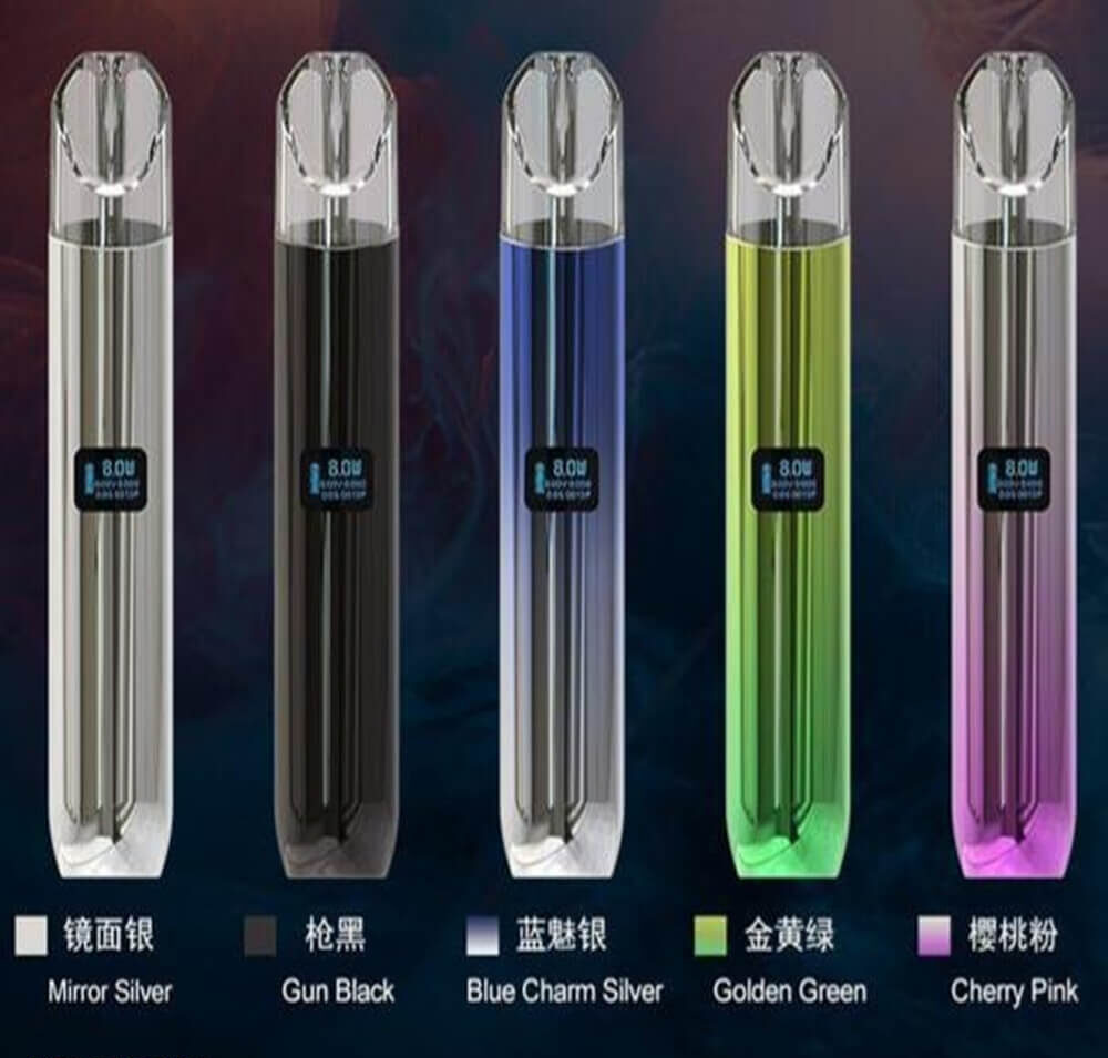 SAICO主機 炫刻電子煙霧化桿 鋅合金煙機 LED屏幕顯示 通用一代煙彈 711到付|煙潮商城