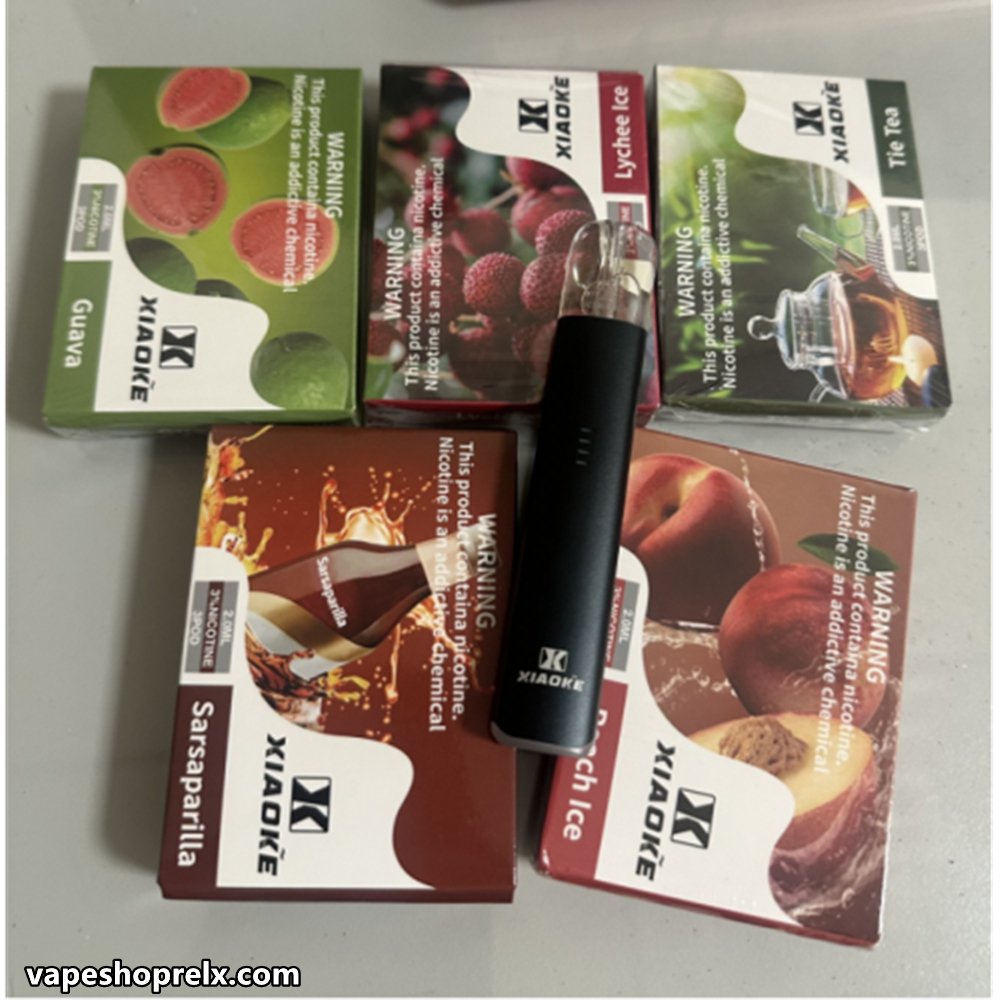 XIAOKE 梟客 5代煙彈 2ml × 3 顆盒裝|15 種口味 無漏油 4-5代主機相容