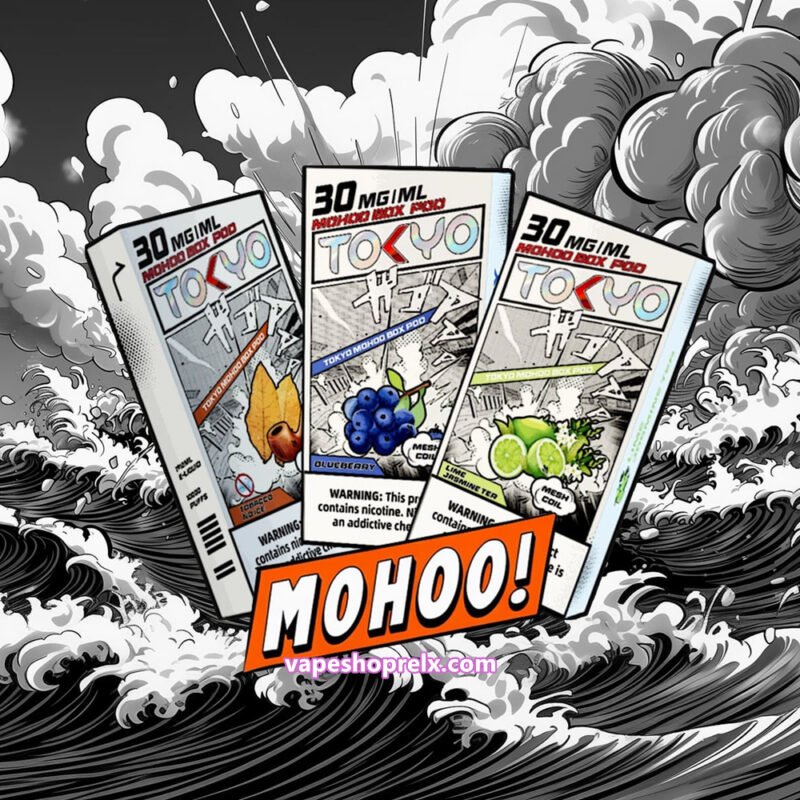 東京魔盒煙彈 TOKYO MOHOO BOX煙彈 買三盒加100送主機 台灣電子煙批發|煙潮商城