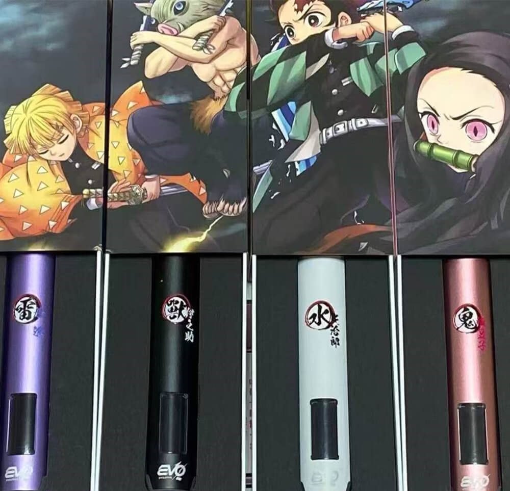鬼滅之刃聯名電子煙主機|650mAh Type-C快充 鋁合金機身 1代磁吸煙彈